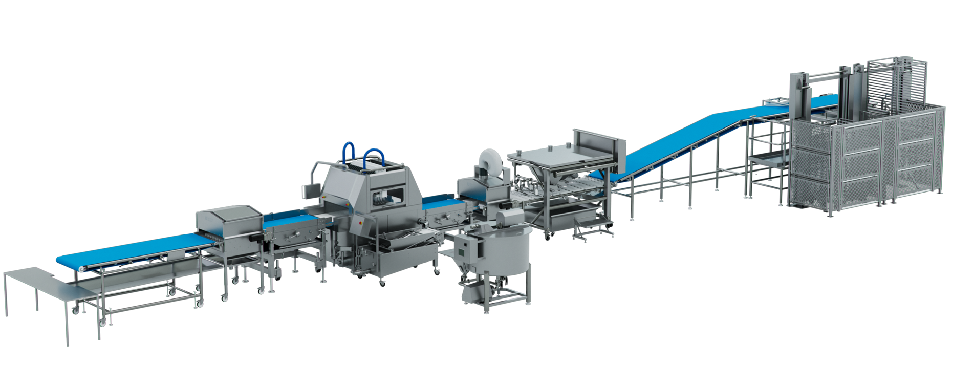 Turnkey salting and handling line | Intelligent dry-salting